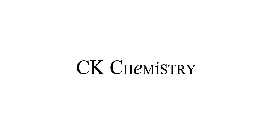 Fonte CK Chemistry