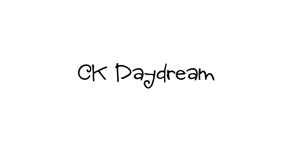 Fonte CK Daydream