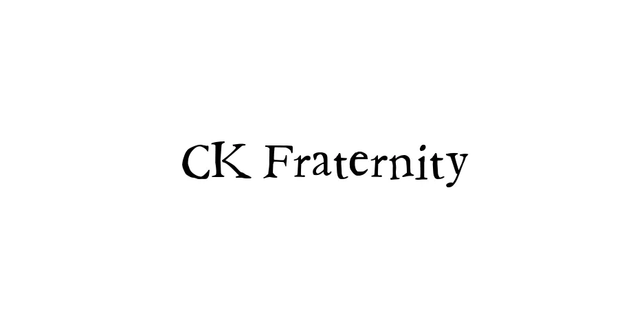 Fonte CK Fraternity