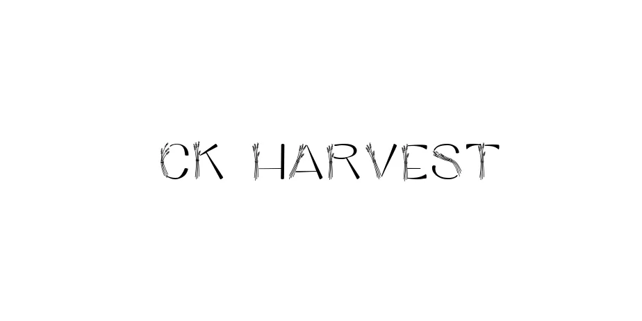 Fonte CK Harvest