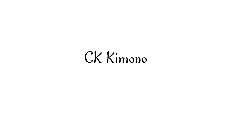 Fonte CK Kimono