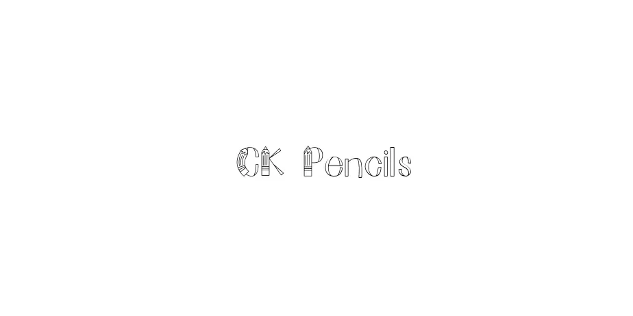 Fonte CK Pencils