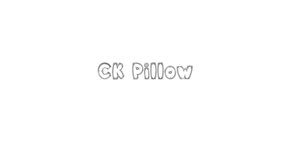 Fonte CK Pillow