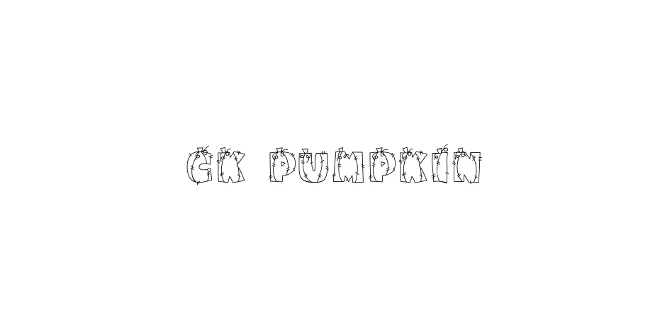 Fonte CK Pumpkin