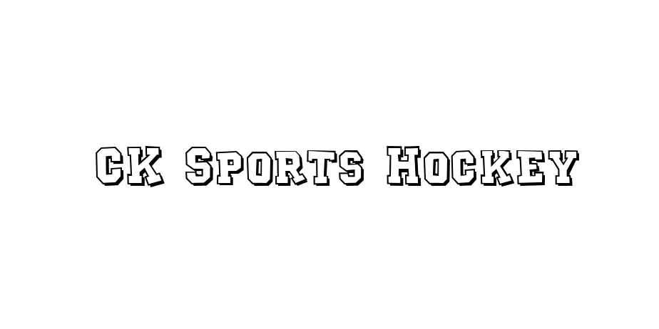 Fonte CK Sports Hockey