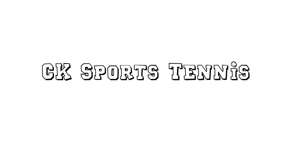 Fonte CK Sports Tennis