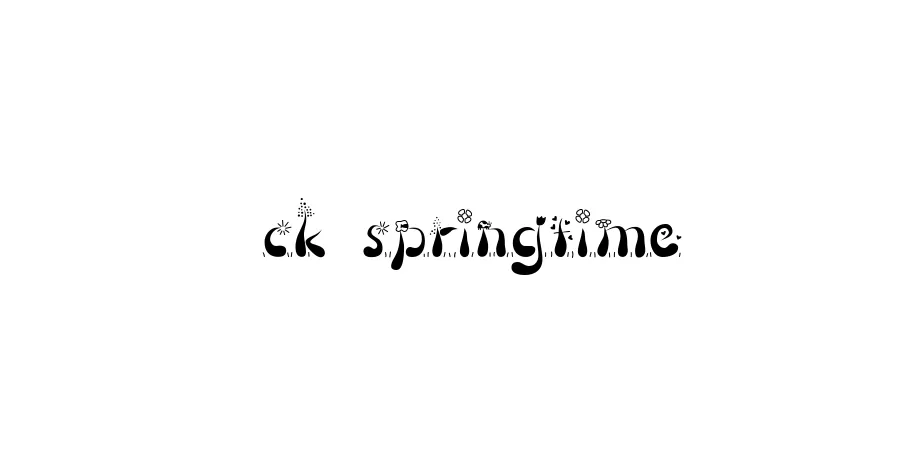 Fonte CK Springtime