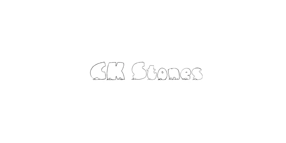 Fonte CK Stones