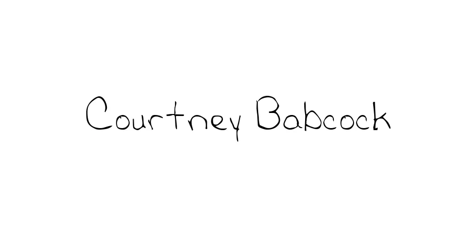 Fonte Courtney Babcock