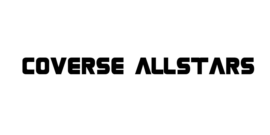 Fonte Coverse Allstars