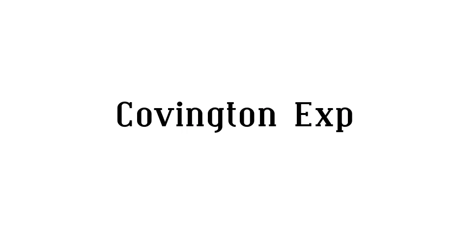 Fonte Covington Exp