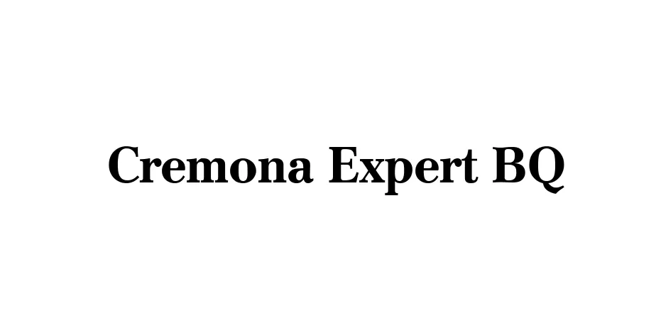 Fonte Cremona Expert BQ