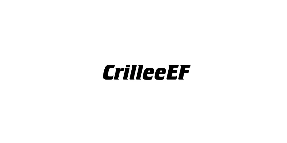 Fonte CrilleeEF