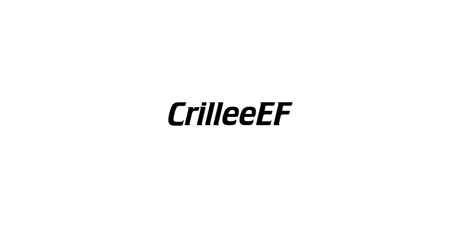 Fonte CrilleeEF