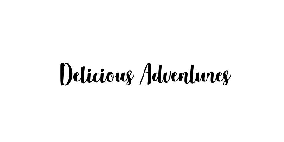 Fonte Delicious Adventures