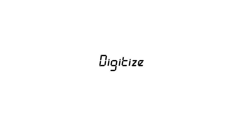 Fonte Digitize