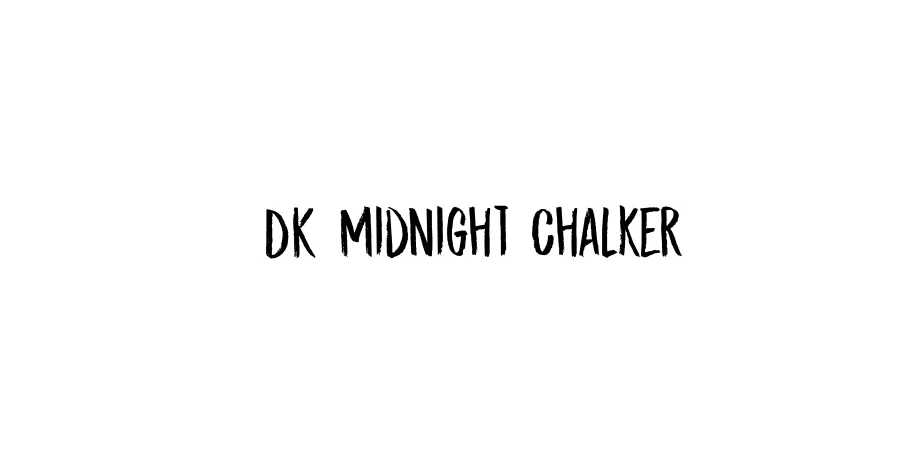 Fonte DK Midnight Chalker