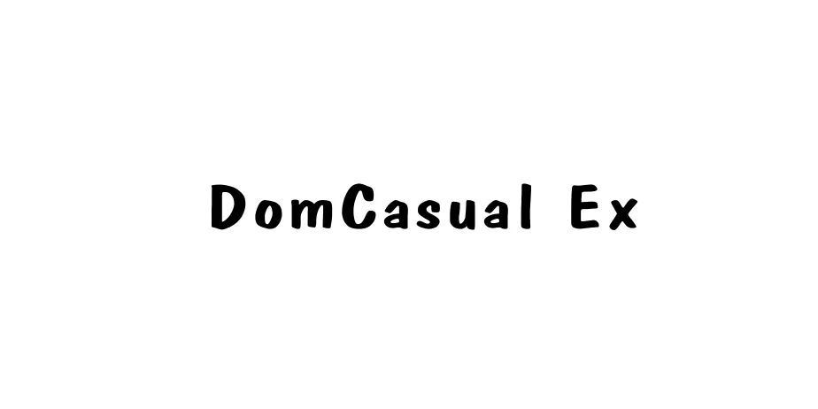 Fonte DomCasual Ex