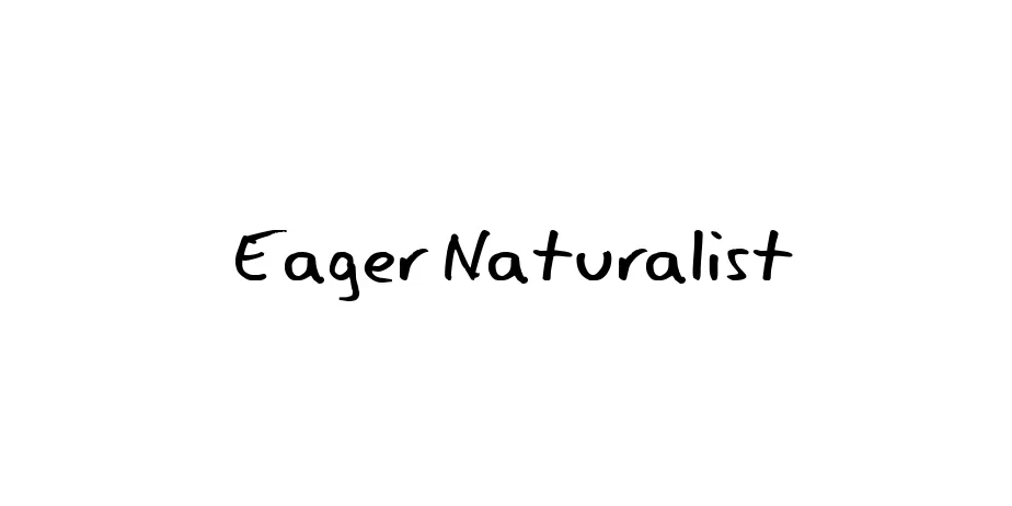 Fonte Eager Naturalist