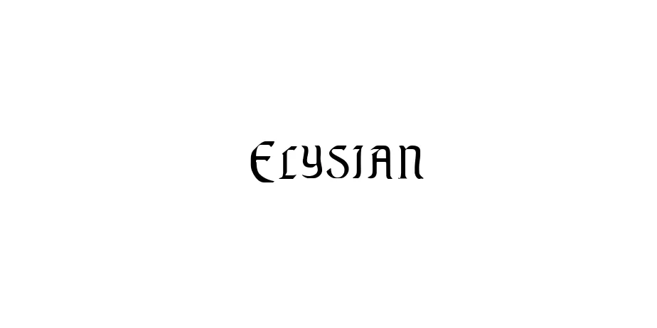 Fonte Elysian