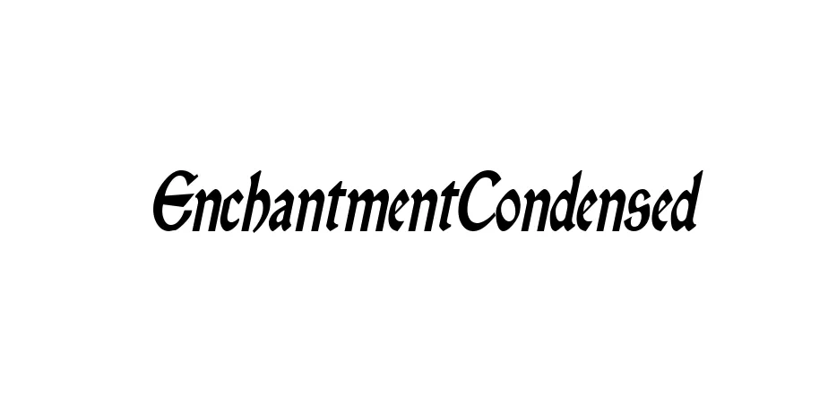 Fonte EnchantmentCondensed