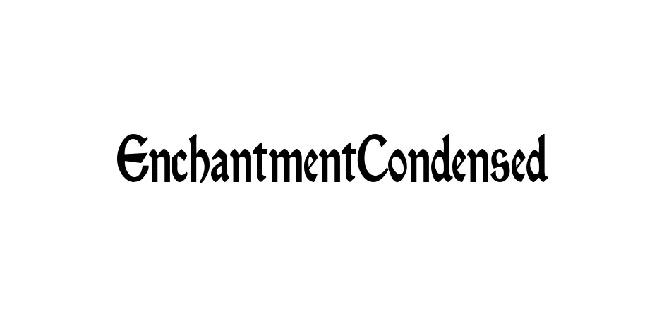 Fonte EnchantmentCondensed