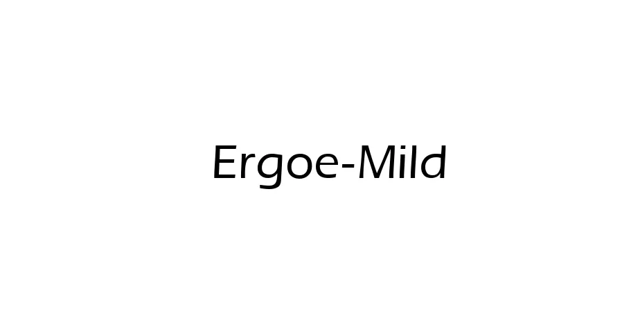 Fonte Ergoe-Mild