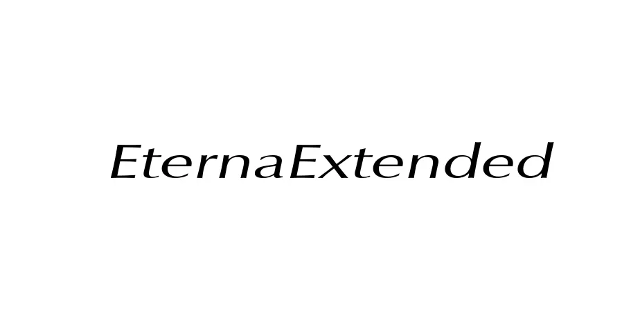 Fonte EternaExtended