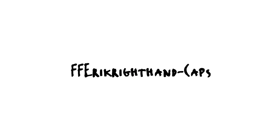 Fonte FFErikrighthand-Caps