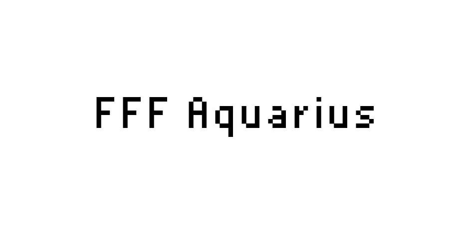 Fonte FFF Aquarius