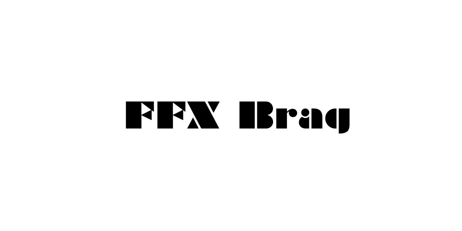 Fonte FFX Brag