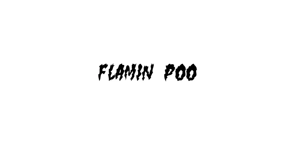 Fonte flamin poo