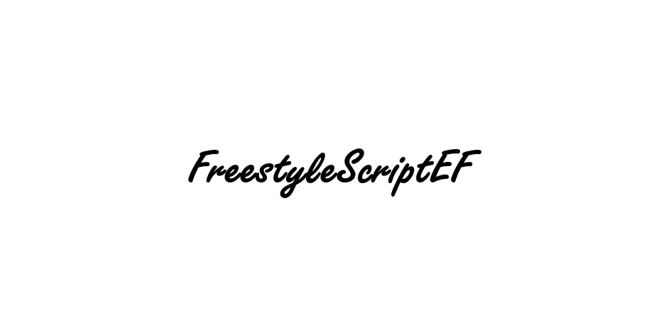 Fonte FreestyleScriptEF