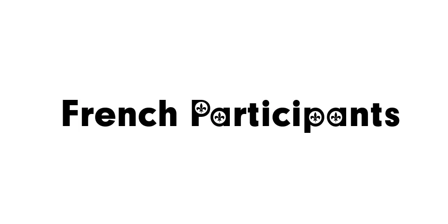 Fonte French Participants