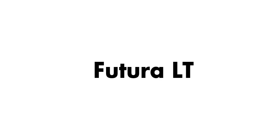 Fonte Futura LT