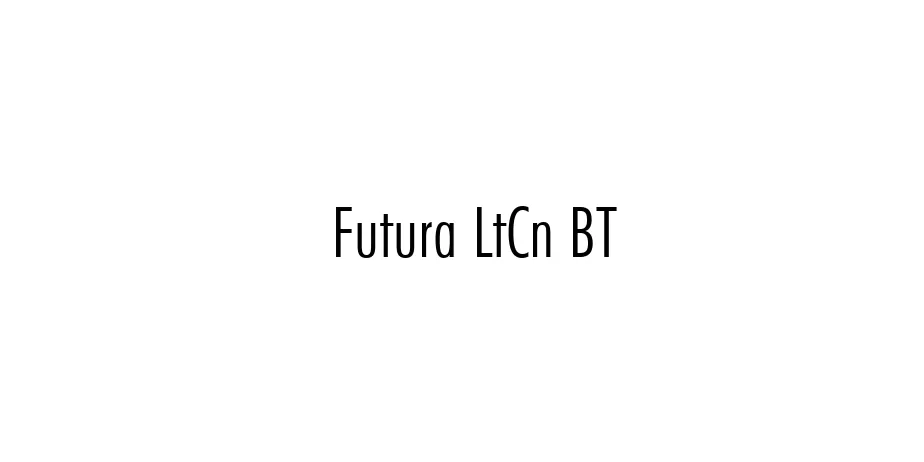 Fonte Futura LtCn BT