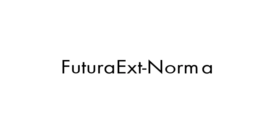 Fonte FuturaExt-Norma