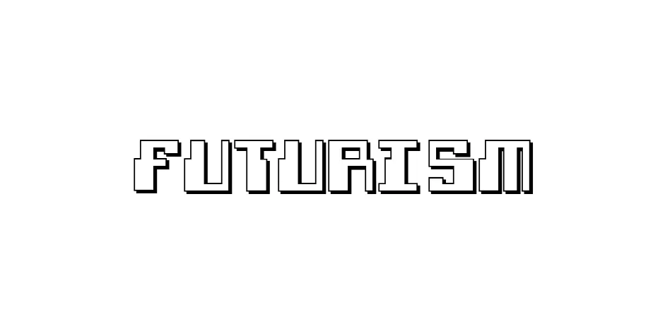 Fonte Futurism