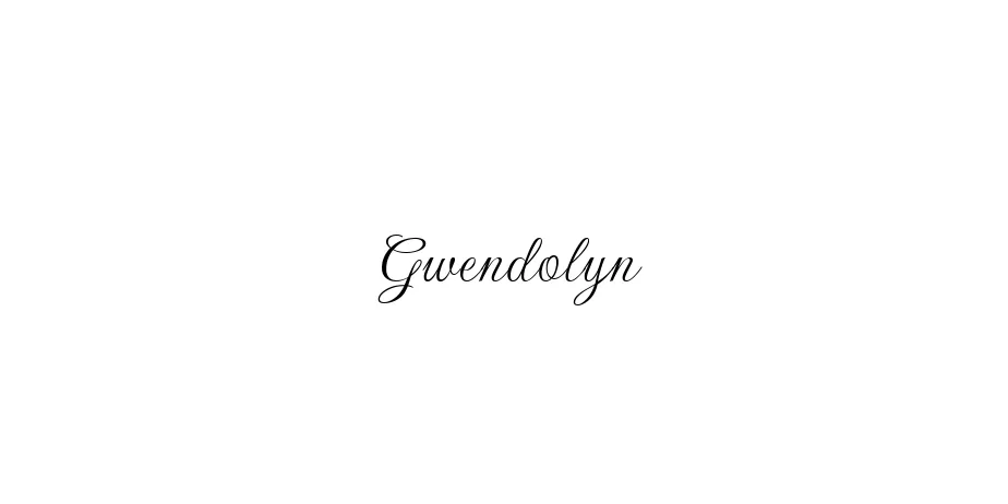 Fonte Gwendolyn