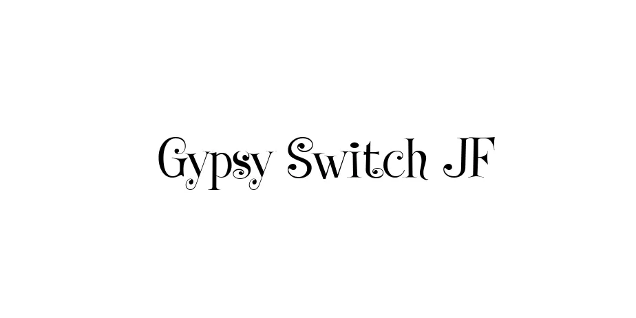 Fonte Gypsy Switch JF