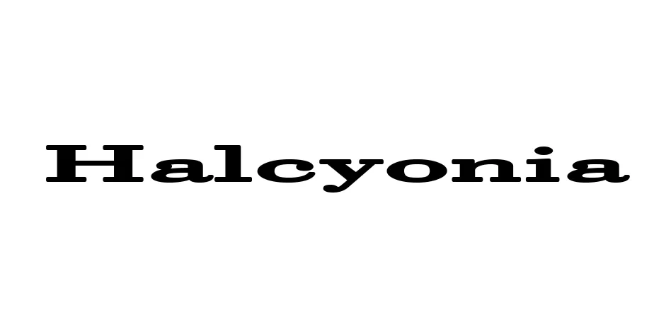 Fonte Halcyonia