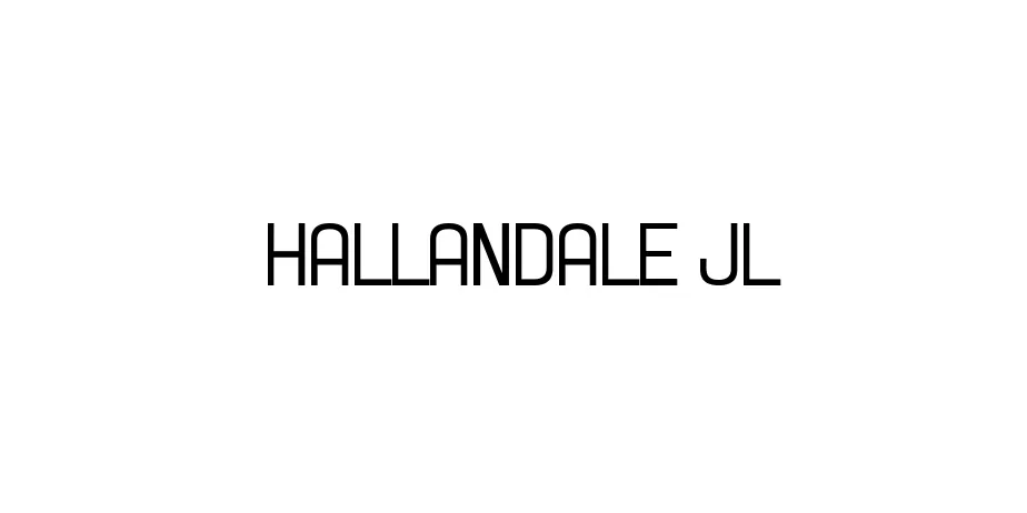 Fonte Hallandale JL