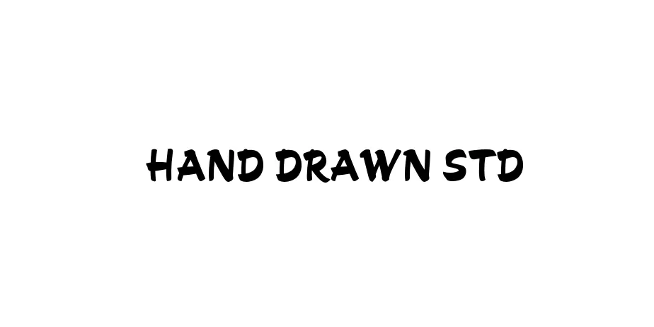 Fonte Hand Drawn Std