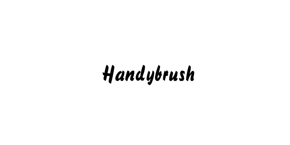 Fonte Handybrush