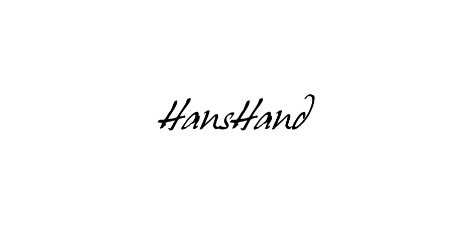 Fonte HansHand