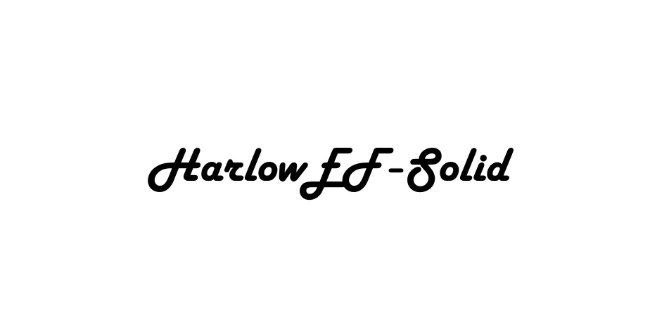 Fonte HarlowEF-Solid