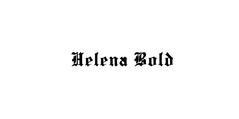 Fonte Helena Bold