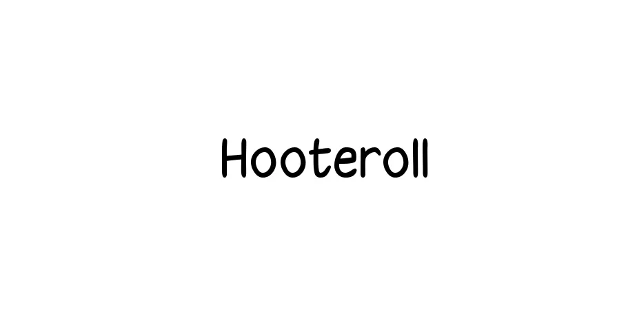 Fonte Hooteroll