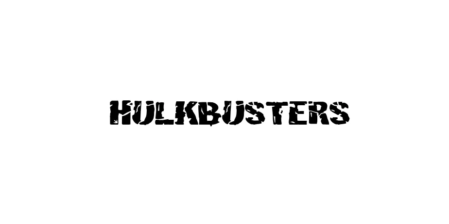 Fonte Hulkbusters