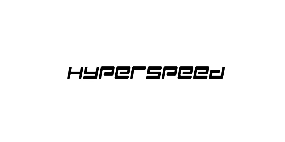 Fonte Hyperspeed